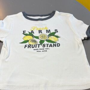 White and Gray T-Shirt